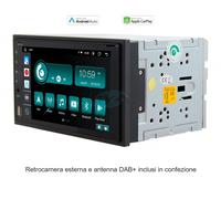 JF Sound 227-X9C-PRO - Autoradio DAB+ monitor 6,2" universale Android & Apple