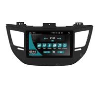 Jf Sound - Autoradio Android JF-131HT-UP-2 Nero per Hyundai Tucson (2015-2018) - Compatibile con Navigatore, Retrocamera e Amplificatore Kenwood - CarPlay & Android Auto - GPS - 6+128GB - DAB+ - 9" HD
