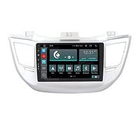JF Sound - Autoradio JF-031HT-X9C-2 compatibile con Hyundai Tucson dal 2015 al 2017 con Navigatore, Retrocamera e Amplificatore Kenwood di serie, colorazione silver - CarPlay/Android Auto Wireless