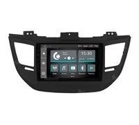 Jf Sound - Autoradio JF-131HT-X7C-2 compatibile con Hyundai Tucson dal 2015 al 2017 con Navigatore, Retrocamera e Amplificatore Kenwood di serie, colorazione nera - CarPlay/Android Auto via Wireless