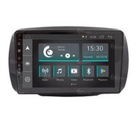 JF SOUND CAR AUDIO TEM - Autoradio Custom Fit Smart 453 Android Dab Gps Bluetooth Wifi Usb Full Hd Touchscreen Display 9