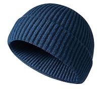 JFAN Miki Hat Swag in Maglia Retro Trawler Invernale Beanie Hat Cappellino da Baseball Unisex Cappello a Maglia Moda,Lago Blu,Taglia Unica