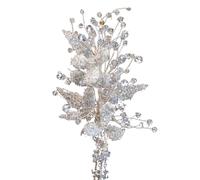 JFDBGU Copricapo da sposa Clip for coppia di cristalli coreani Clip for capelli da sposa con accessori for abiti in garza bianca