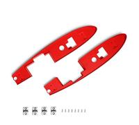 JfdLbv Componenti di Fissaggio 'Ala Principale Adatti for Aereo RC Modello 90mm Ares 3D EDF Jet(Red Wing End)