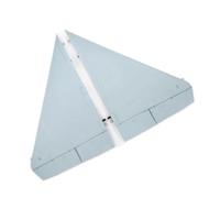 JfdLbv Set Ala Principale Adatto for Aereo J10 90mm RC Modello J-10A EDF Jet Plane(White)