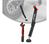 JFG RACING Cavalletto Moto Posteriore,Supporto Ruota Posteriore con Spazzola Pulizia per Pit Bike Dirt Bike Surron Talaria Sting E-Bike Lubrificazione Catena Pulizia Catena-Rosse