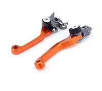 JFG RACING Leva Freno Frizione per 125SX 150SX 150XC 200XC 200XC-W 450XC-F 505XC-F 125EXC 200EXC 250SX-F 450SX-F-Arancione