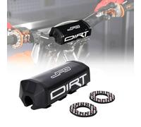 JFG RACING Protezione Manubrio Moto,Spugna Manubrio Cuscinetto Manubrio Moto per Motocross Dirt Bike Pit Bike ATV Quad-Nero