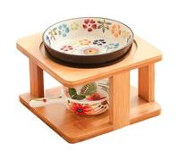 JFGCTYHXY Bruciatore per aromaterapia, Set diffusore di Oli Essenziali e fragranze for Stufa Scaldafragranze(Qingqiu)