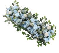 JFGCTYHXY Decorazioni Floreali Artificiali, 50/100cm DIY Wedding Flower Wall Decoration Arrangement Decor Wed Arch Backdrop(A6)