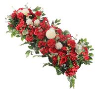 JFGCTYHXY Decorazioni Floreali Artificiali, 50/100cm DIY Wedding Flower Wall Decoration Arrangement Decor Wed Arch Backdrop(A5)