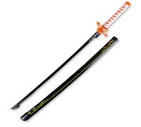 JFGCTYHXY Katana, Spada Iai con Guaina, Lama Giapponese Toyo Samurai Kendo, Spada di Legno Cos Anime, sguainata, Non Aperta