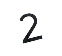 JFGCTYHXY Numeri civici, Targa Adesiva 3D for Porta, for Esterni, Appartamento, Camera d'albergo, indirizzo, casa Moderna, Targa in Acrilico Digitale Creativa(Black,2)