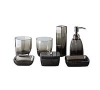 JFGCTYHXY Set da Bagno, Set da Bagno for Hotel Sette Pezzi, flacone for Lavaggio a Mano, collutorio, Tazza
