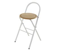 JFGCTYHXY Sgabello pieghevole, Nessun montaggio, facile da trasportare, salvaspazio, for cucina, bar, caffetteria, sala pranzo(Wood C,46cm)