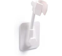 JFGCTYHXY Supporto per soffione Doccia, 1 Supporto for doccetta Portatile Senza Chiodi, Rotazione a 360°, for Maniglia Doccia, Resistente al carico(White)