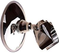 JFGCTYHXY Supporto per soffione Doccia, Supporto for Doccia a Ventosa, Montaggio a Parete, Supporto for Vuoto Regolabile e Rimovibile, Portatile, Argento