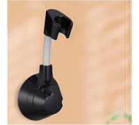 JFGCTYHXY Supporto per soffione Doccia, Supporto for Doccia a Ventosa, Portatile e Rimovibile, con angolazione Regolabile, a Prova di(Black)