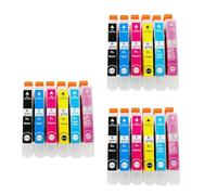 JFGIkLFD 3 set di cartucce d'inchiostro compatibili 277XL T2771 per stampante Expression Photo XP 750 760 850 860 950 960