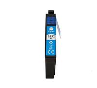 JFGIkLFD Cartucce d'inchiostro compatibili 16XL T1631 T1634 per Stampante Workforce WF 2010 2540 2750 2510 2520 2530 2760(Cyan)