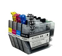 JFGIkLFD Cartucce d'inchiostro compatibili per stampanti MFC-J6940DW DCP-J1140DW 422 422 421 421 422 422XL 421 421XL(1SET 421XL)