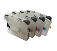 JFGIkLFD Cartuccia d'inchiostro ricaricabile compatibile con LC203 LC205 LC207 LC209 per stampante MFC J4320DW J4420DW J4620DW J5520DW J5620DW J5720DW