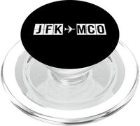 JFK a MCO Route New York Orlando Airport Code PopSockets PopGrip per MagSafe