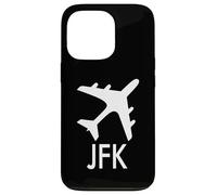 JFK AEROPORTO CODICE BAGAGLIO ETICHETTA NEW YORK CITY USA Custodia per iPhone 13 Pro