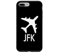 JFK AEROPORTO CODICE BAGAGLIO ETICHETTA NEW YORK CITY USA Custodia per iPhone 7 Plus/8 Plus
