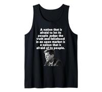 JFK Nation ha Paura di Lasciare Che Le Persone giudichino la verità teme Che Le Persone Canotta