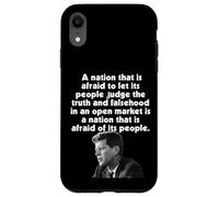 JFK Nation ha paura di lasciare che le persone giudichino la verità teme che le persone Custodia per iPhone XR