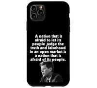 JFK Nation ha paura di lasciare che le persone giudichino la verità teme che le persone Custodia per iPhone 11 Pro Max