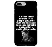 JFK Nation ha paura di lasciare che le persone giudichino la verità teme che le persone Custodia per iPhone 7 Plus/8 Plus
