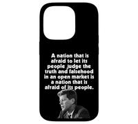 JFK Nation ha paura di lasciare che le persone giudichino la verità teme che le persone Custodia per iPhone 14 Pro