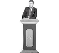 JFK (Speech) a grandezza naturale