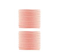JFNKLFG 2 paia 6MM Lacci Piatti for Scarpe Da Ginnastica Corsa In Corda Elastica for 120/140/160CM Accessori for scarpe(Dirty Pink-2Pair,160cm)
