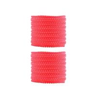 JFNKLFG 2 paia 6MM Lacci Piatti for Scarpe Da Ginnastica Corsa In Corda Elastica for 120/140/160CM Accessori for scarpe(FluorescentRed-2Pair,120cm)