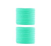JFNKLFG 2 paia 6MM Lacci Piatti for Scarpe Da Ginnastica Corsa In Corda Elastica for 120/140/160CM Accessori for scarpe(Mint Green-2Pair,140cm)