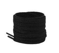 JFNKLFG 41 paia lacci piatti larghezza 6 mm elastici for scarpe sportive sottili 90/120/140/160 cm(Black,90cm)