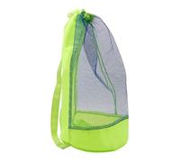 JFNKLFG Borsa a rete for riporre rapidamente attrezzi for scavo di sabbia, borsa for articoli vari, da spiaggia(Green)