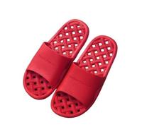 JFNKLFG Ciabatte che perdono, bagno, semplice, uomo e donna, casa, interno, massaggio, sandali, in primo piano, spiaggia Per uso in bagno o in interni(Red,36-37(230mm))