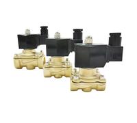 JFQOWCMP Elettrovalvola for Acqua e Gas normalmente Chiusa IP65 Bobina Completamente Chiusa G3/8" G1/2" G3/4" G1 G1-1/4 G1-1/2 G2 AC220V DC12V 24V(AC380V,0.75 inch)