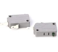 JFQOWCMP Interruttori Microinterruttori 2Pcs Microinterruttore for Porta del Forno a microonde 125V/250V 16A Interruttore normalmente Aperto 652A