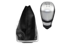 JFRKGMU Per Ford Per Focus 2 MK2 FL MK3/4/7 Per Mondeo Per Galaxy Per Fiesta Pomello Cambio Leva Stick Ghetta Boot Cover Pomelli Leva Cambio Auto(B0341-K0011)