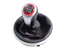 JFRKGMU Per Skoda Per Fabia 2 II MK Per Combi Per Scout 2007-2014 5 Marce Cambio Manuale Pomello Ghetta Boot Copertura Pomelli Leva Cambio Auto(5 speed)