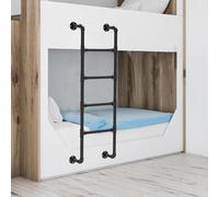 JFUNANQH Scala per Letto a Castello a Parete, Scala di Sicurezza per soffitta, dormitorio, Biblioteca, Letto a Castello, terrazza, Altezza di Ingresso e Uscita 3,3 Piedi 4 Piedi 5 Piedi 6 p