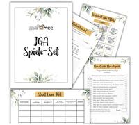 JGA Spiele - Set da 4 pezzi, da donna di snaPmee - 15 x sposi, città di campagna JGA, verità o dovere, soracello per matrimonio, addio al celibato