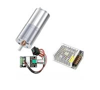 JGA25-370 DC 12V 24V 12RPM-1360RPM Reduction Gear electronic starter Large Torque High Power Worm Gear electronic starter Reversed Gear electronic starter NWPNLXEA(12V 16RPM,Package D)