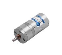 JGA25-370 Miniature Geared electronic starter DC electronic starter 6V 12V 24V gear electronic starter High Torque 12/16/26/30/35/60/77/130/170/280/1360 rpm NWPNLXEA(Large,6V)