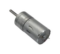 JGA25-370 Motore a ingranaggi 12V DC a basso numero di giri for robot 9kg.cm Motore a spazzole Micro 6v ad alta coppia 12 Volt 24v DC Robot(16 RPM,24V)